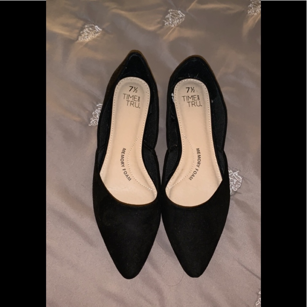 Black flats